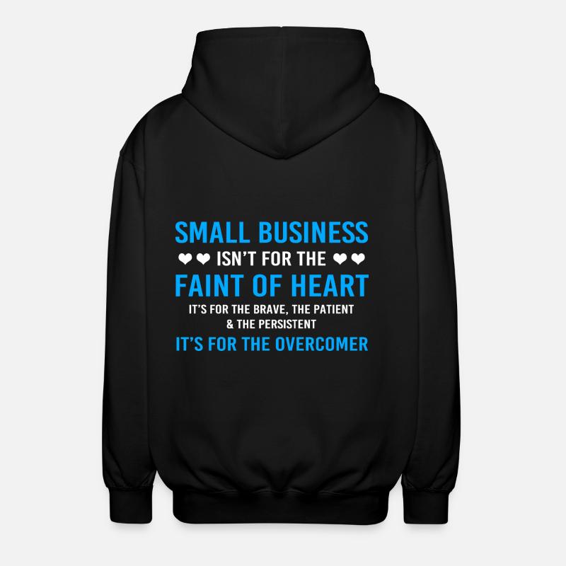 Entrepreneur bourreau de travail - Veste à capuche unisexe - noir