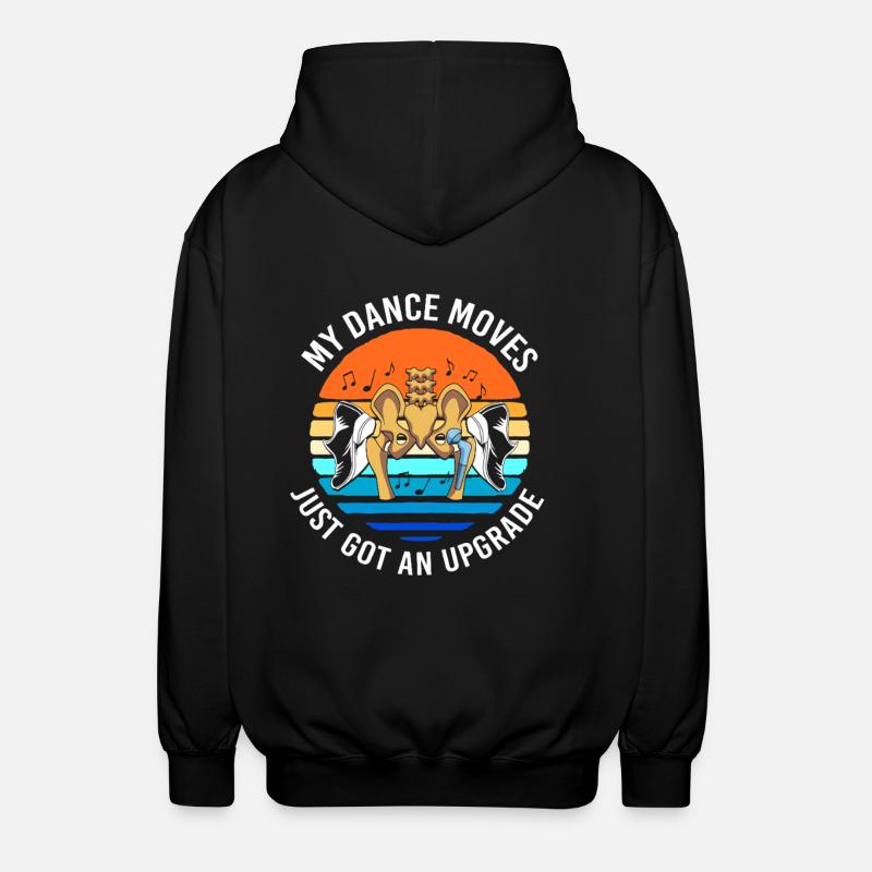 Knee Surgery Knee Surgery - Unisex Hooded Jacket - black