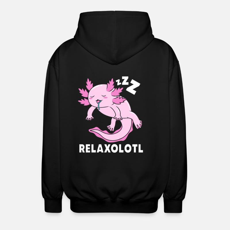 Axolotl - Veste à capuche unisexe - noir