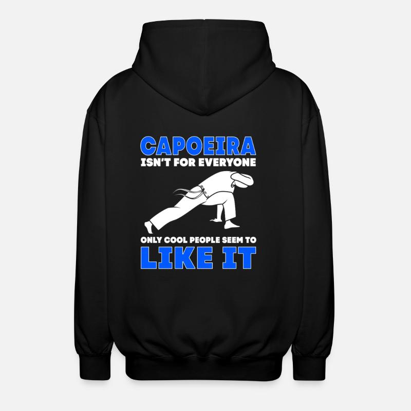 Capoeira - Unisex Kapuzenjacke - Schwarz