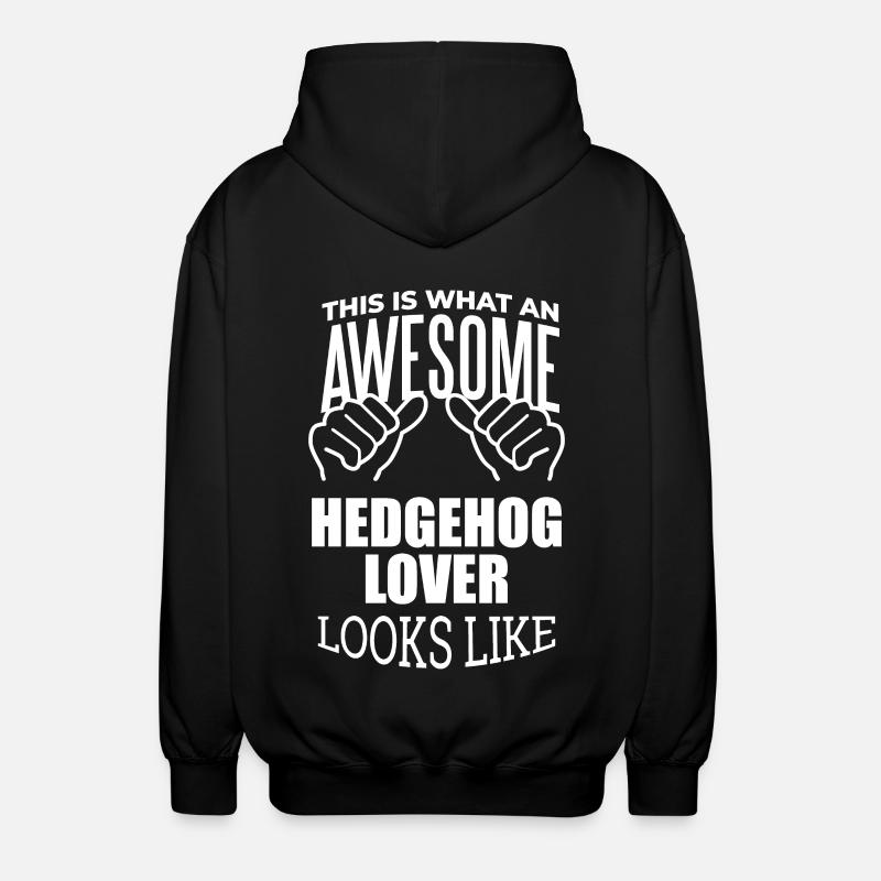 igelkott - Luvjacka unisex - svart