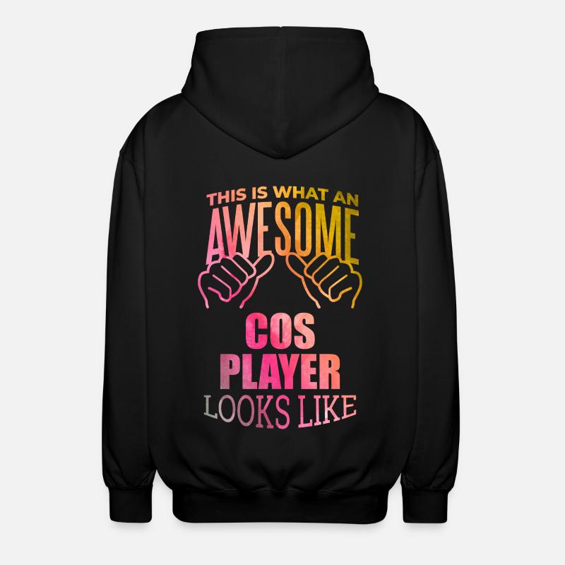 Cosplayer - Unisex Hooded Jacket - black