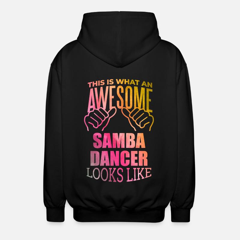 Samba - Unisex Kapuzenjacke - Schwarz