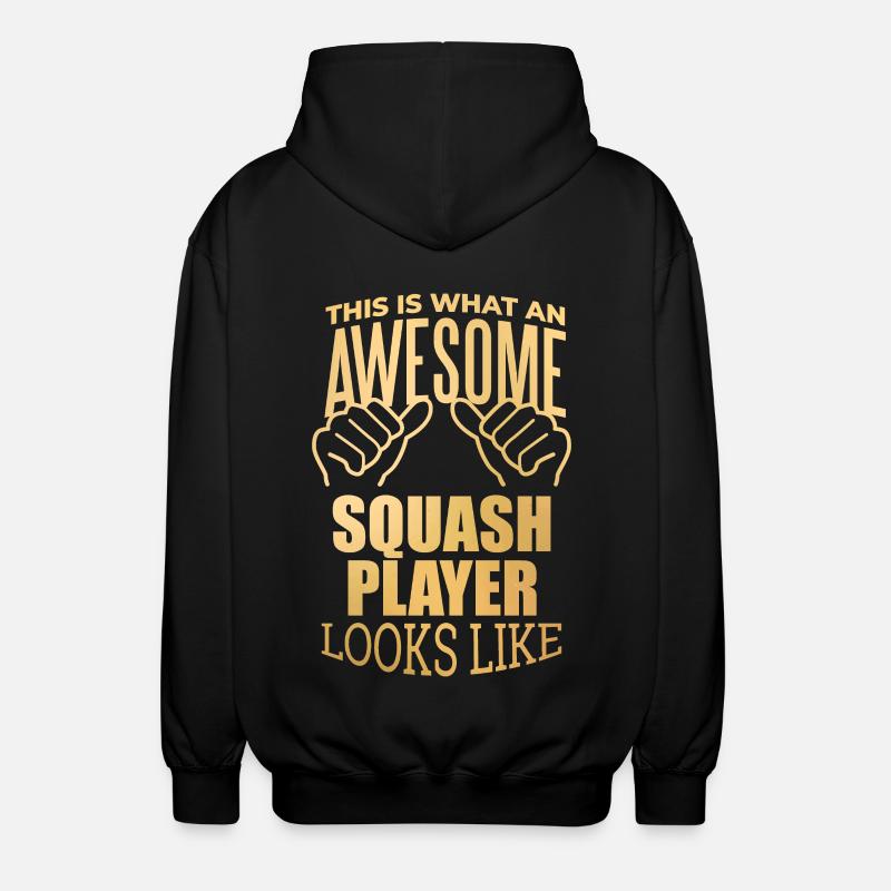 courge - Veste à capuche unisexe - noir