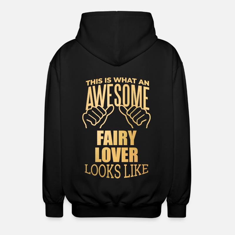 Fee - Unisex Kapuzenjacke - Schwarz