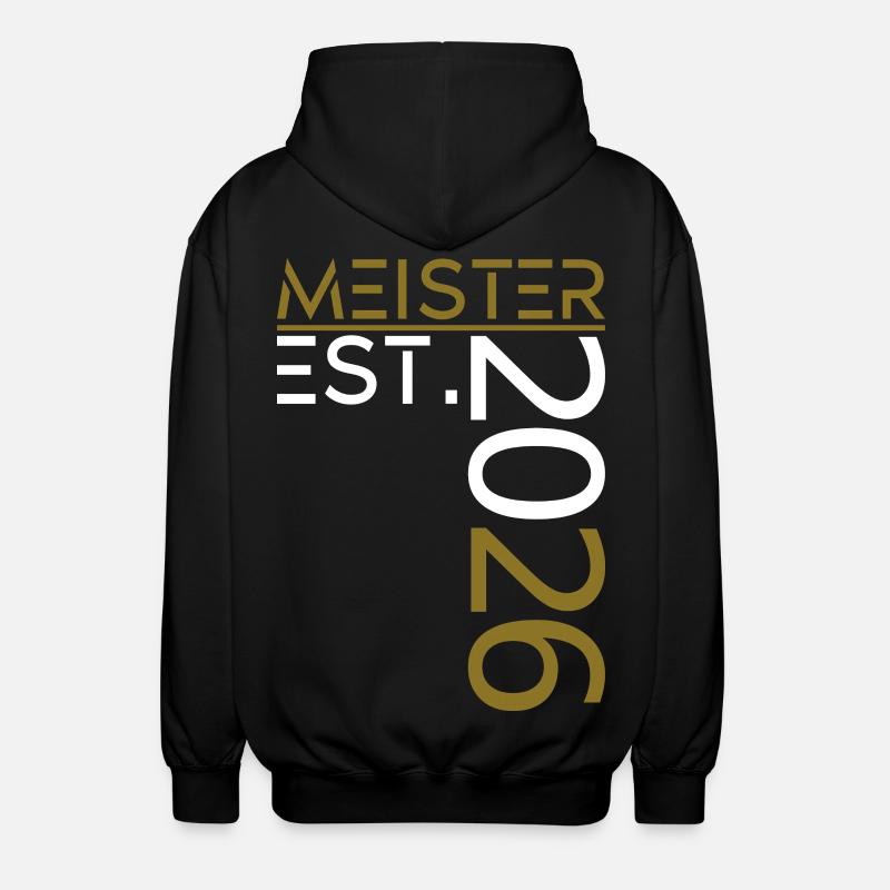 Master est. 2026 - Veste à capuche unisexe - noir