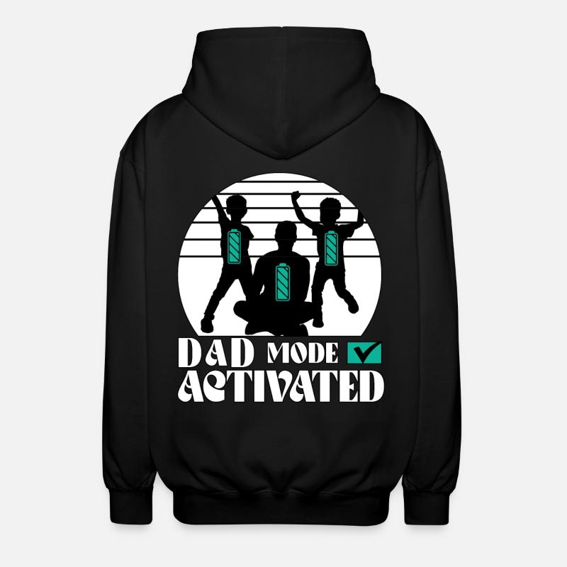 Mode papa activé - Veste à capuche unisexe - noir