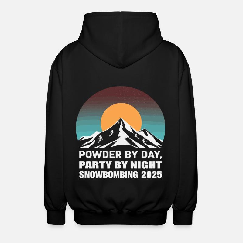 Snowbombing 2025 - Unisex Hooded Jacket - black