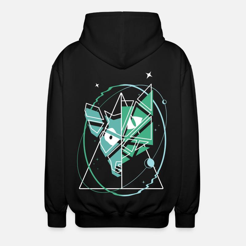 Résumé pour chiens et chats - Veste à capuche unisexe - noir