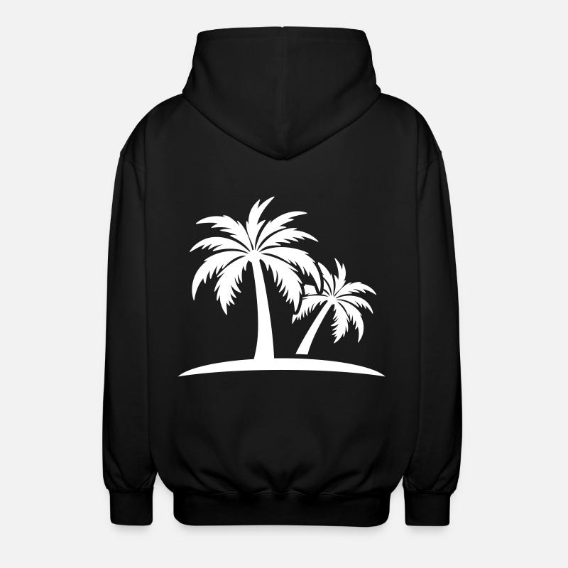 Île Palm - Veste à capuche unisexe - noir
