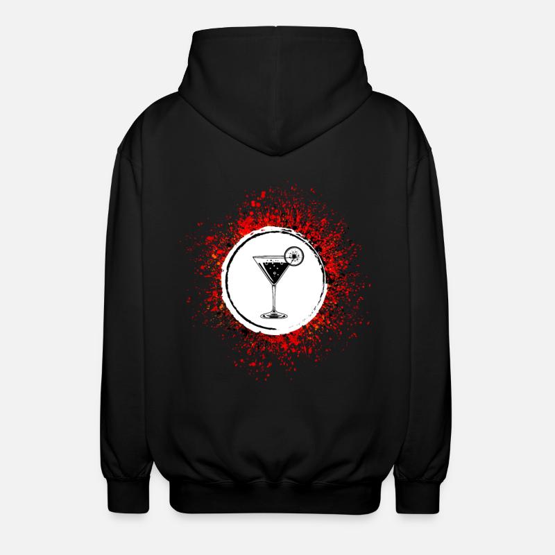 Tequilla Alkohol - Unisex Kapuzenjacke - Schwarz