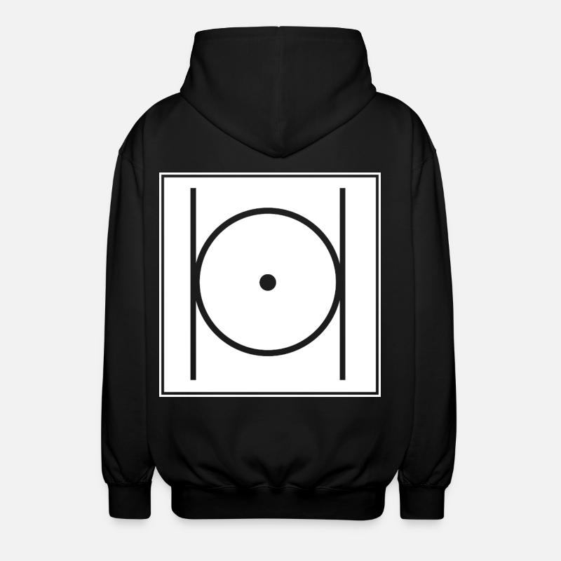 Freimaurer Illuminati - Unisex Kapuzenjacke - Schwarz