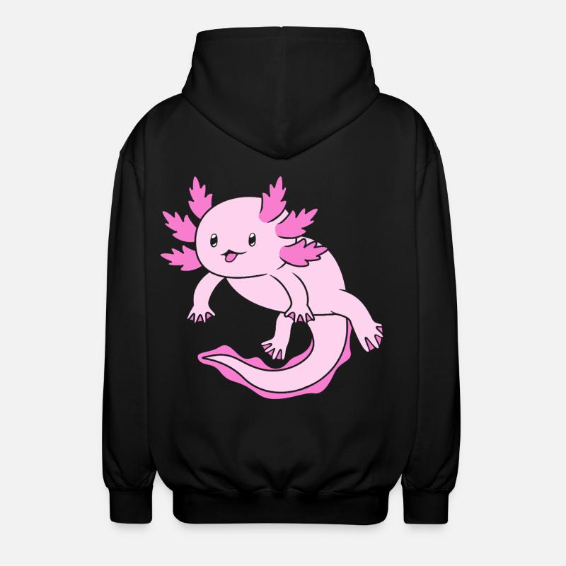 Axolotl - Veste à capuche unisexe - noir