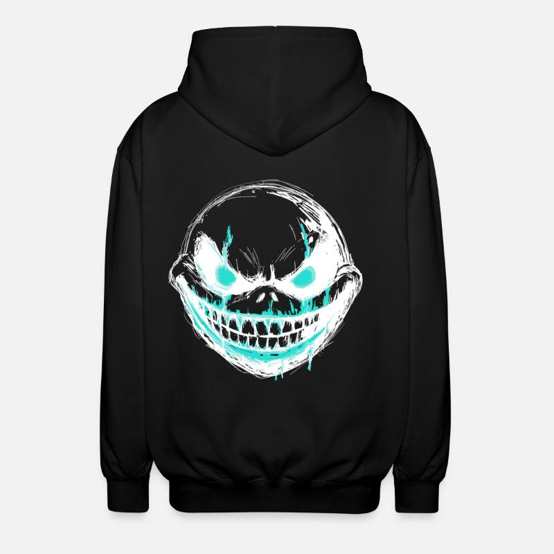 Attention vif - créature monstre - Veste à capuche unisexe - noir