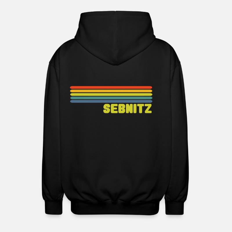 Sebnitz - Unisex Kapuzenjacke - Schwarz
