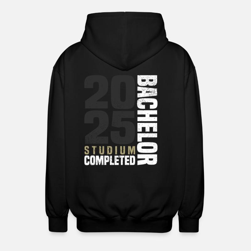 Bachelor Studium 2025 - Unisex Kapuzenjacke - Schwarz