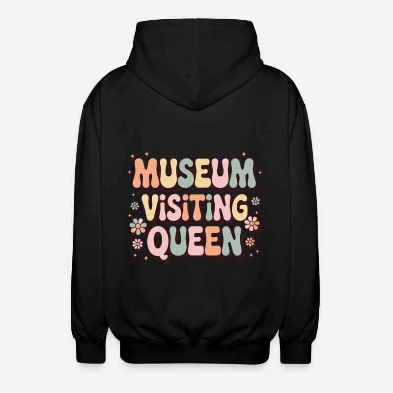 Musée - Veste à capuche unisexe - noir