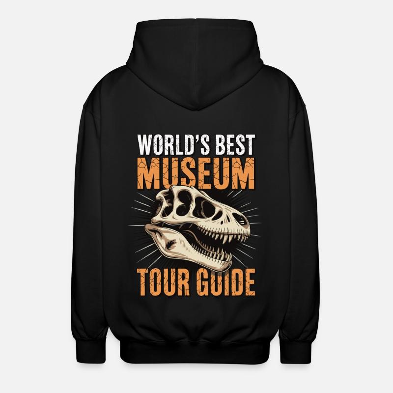 Musée - Veste à capuche unisexe - noir