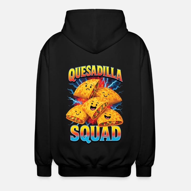 Quesadilla - Veste à capuche unisexe - noir