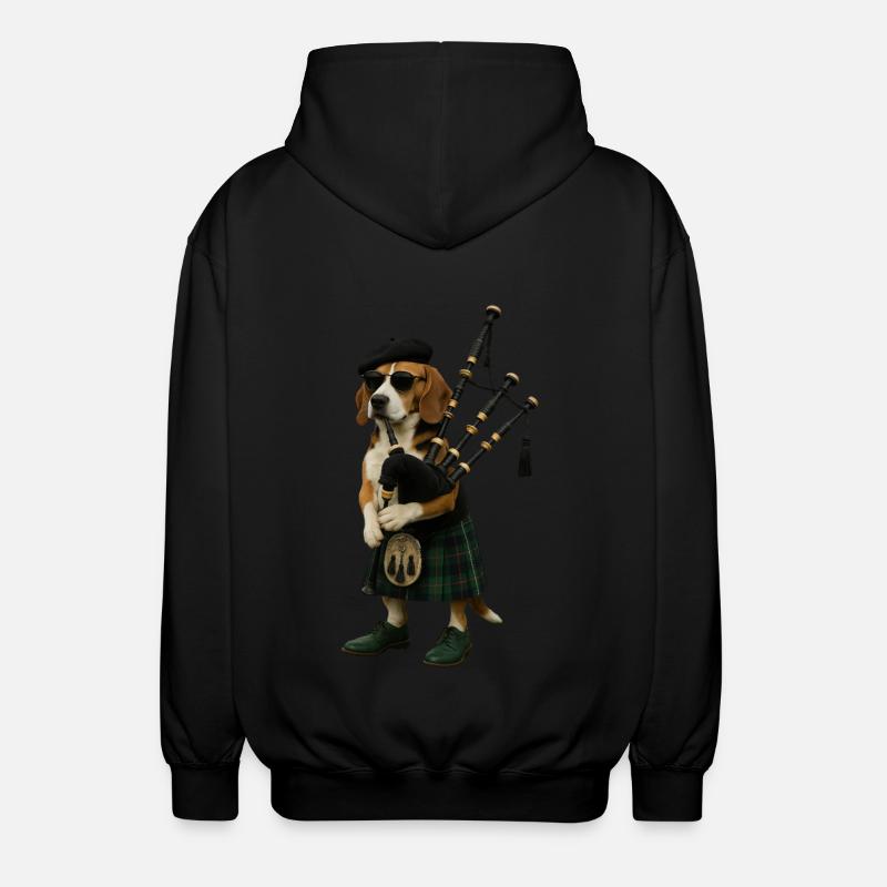 Cornemuse Beagle - Veste à capuche unisexe - noir