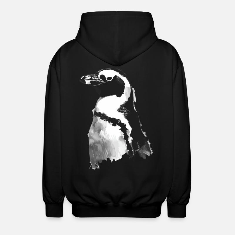 Pingouin - Veste à capuche unisexe - noir