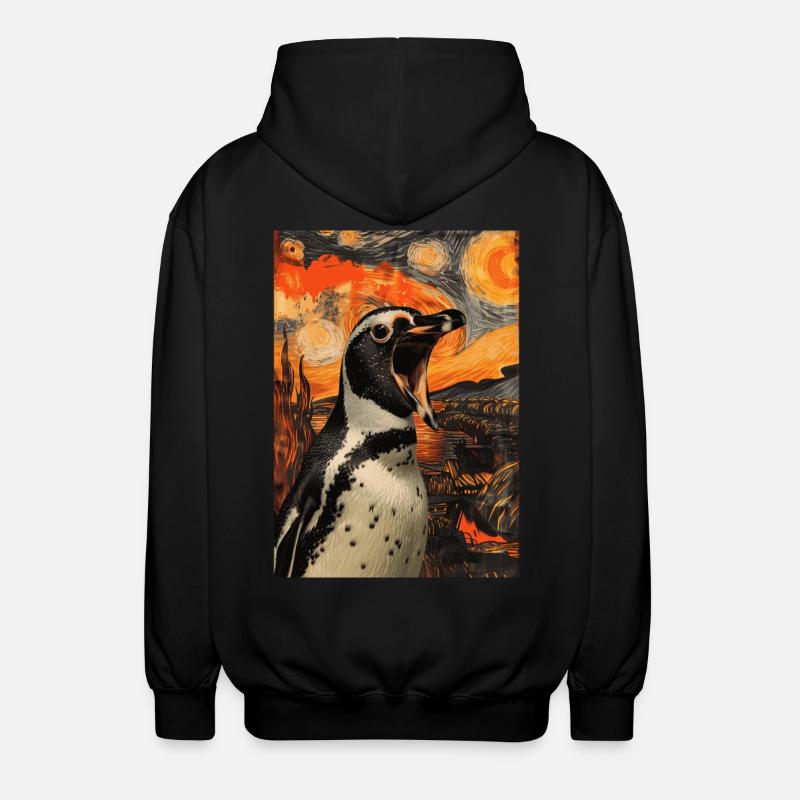 Pingouin - Veste à capuche unisexe - noir
