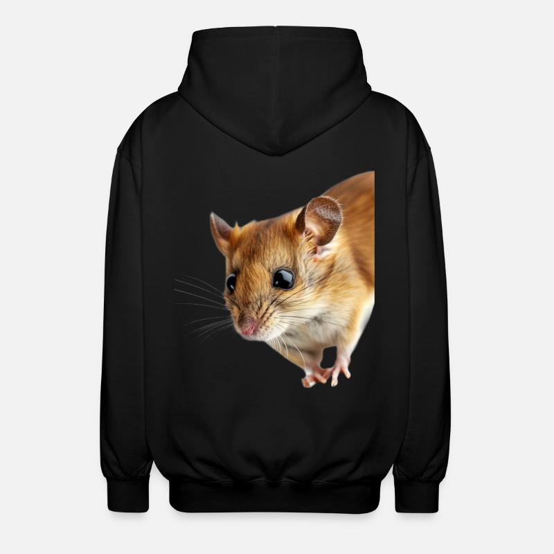 Siebenschläfer - Unisex Kapuzenjacke - Schwarz