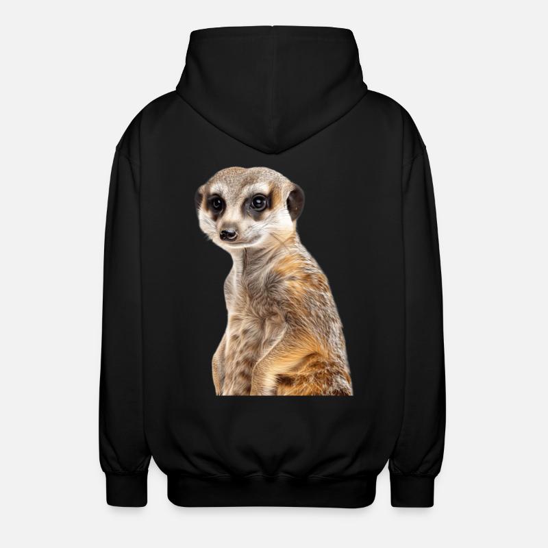 Suricate - Veste à capuche unisexe - noir