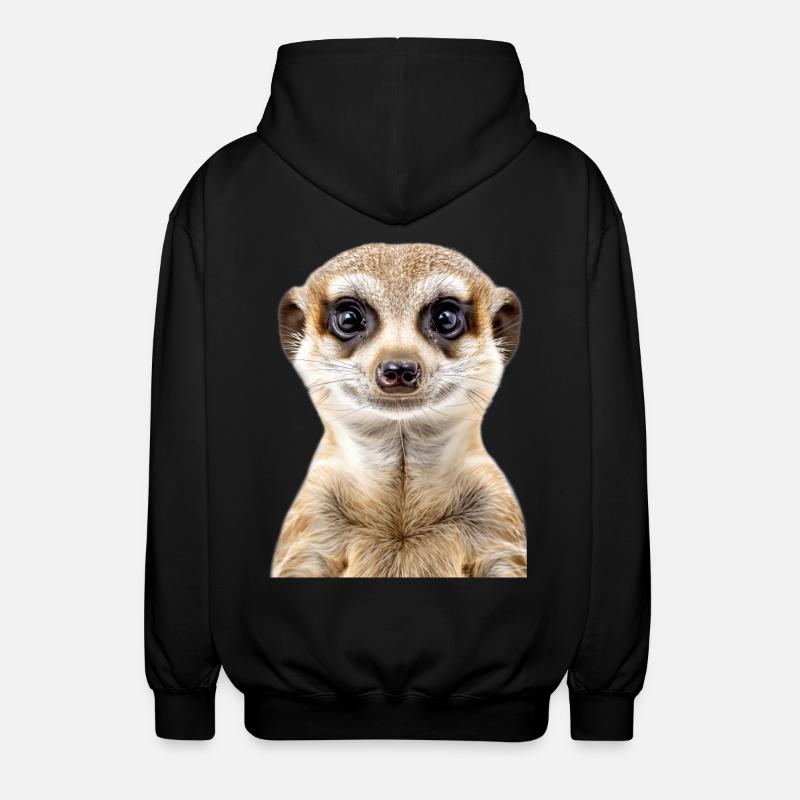 Suricate - Veste à capuche unisexe - noir