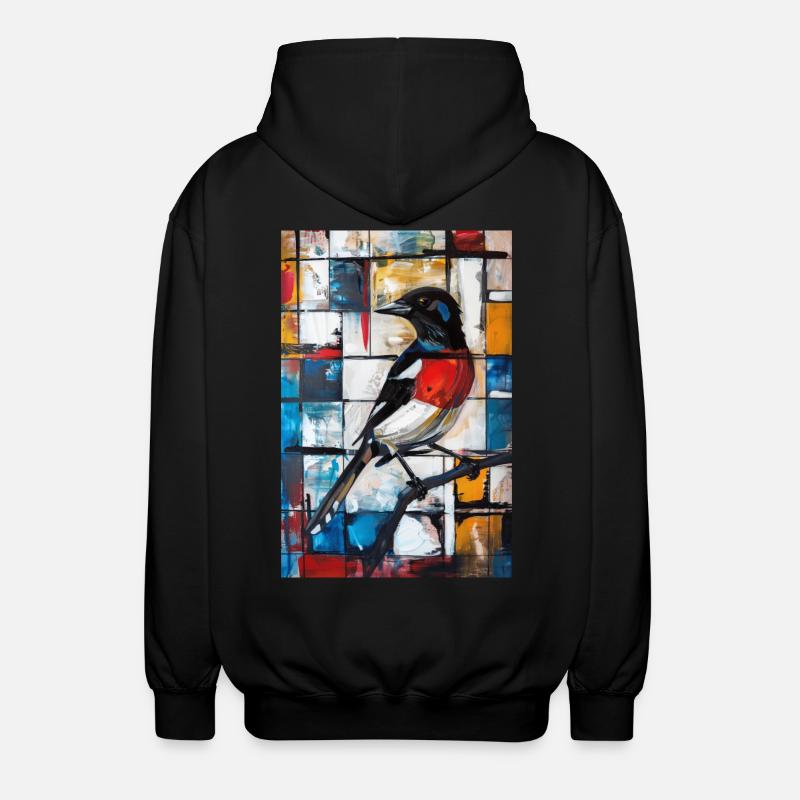 Pie - Veste à capuche unisexe - noir