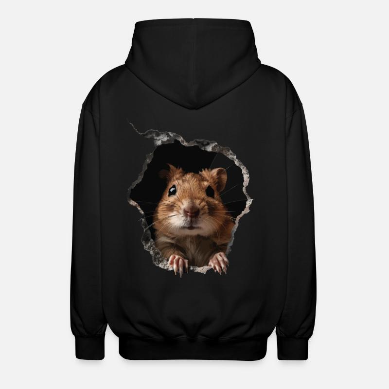 Agouti - Veste à capuche unisexe - noir