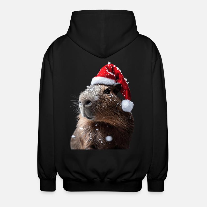 Capybara - Veste à capuche unisexe - noir