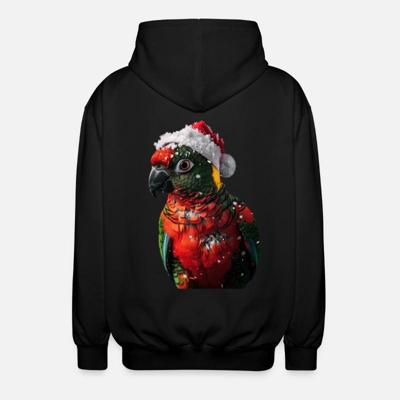 Perroquet - Veste à capuche unisexe - noir