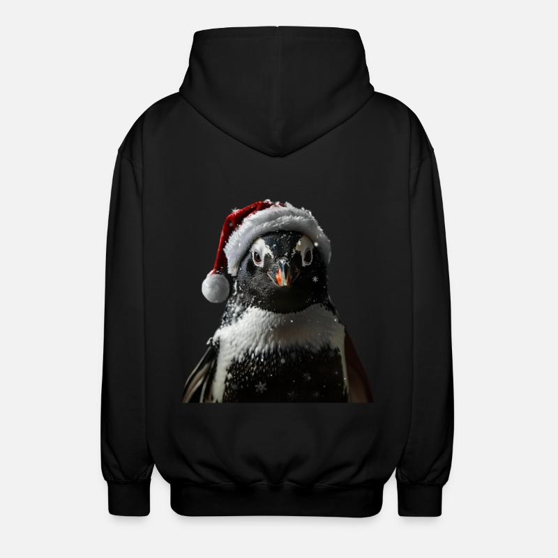 Pingouin - Veste à capuche unisexe - noir