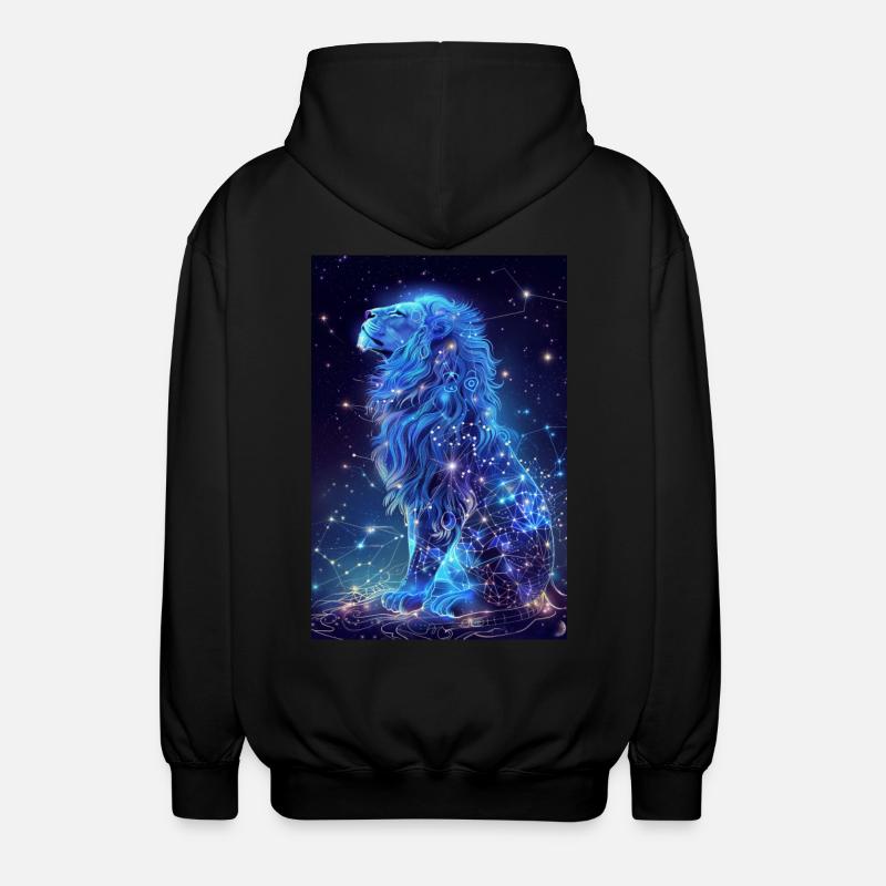 Jungfrau - Unisex Kapuzenjacke - Schwarz
