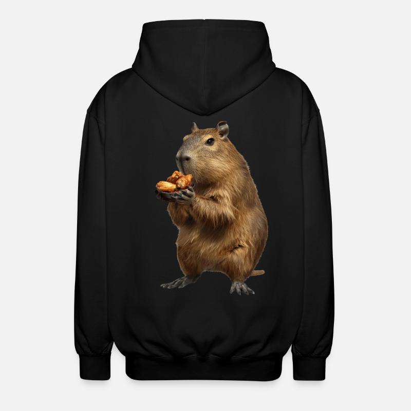 Capybara - Veste à capuche unisexe - noir