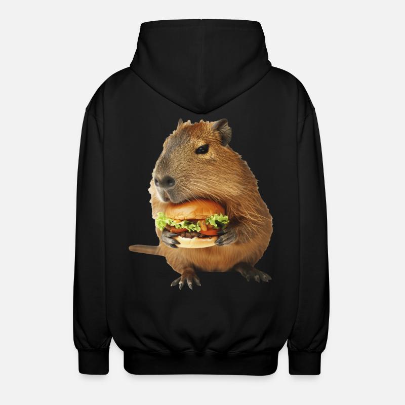 Capybara - Veste à capuche unisexe - noir