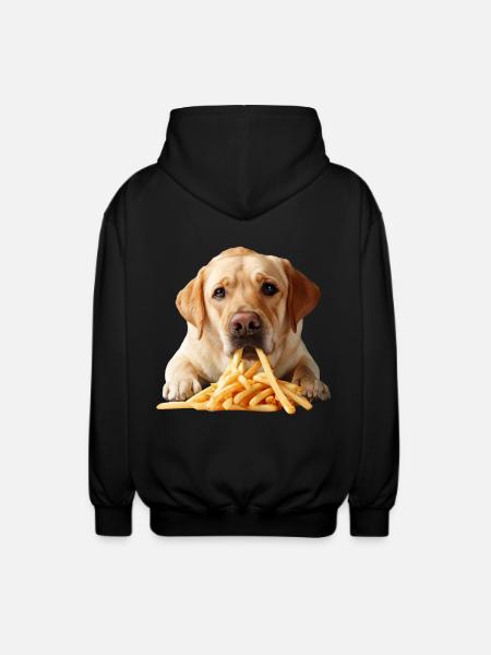 Labrador Retriever - Unisex Hooded Jacket - black
