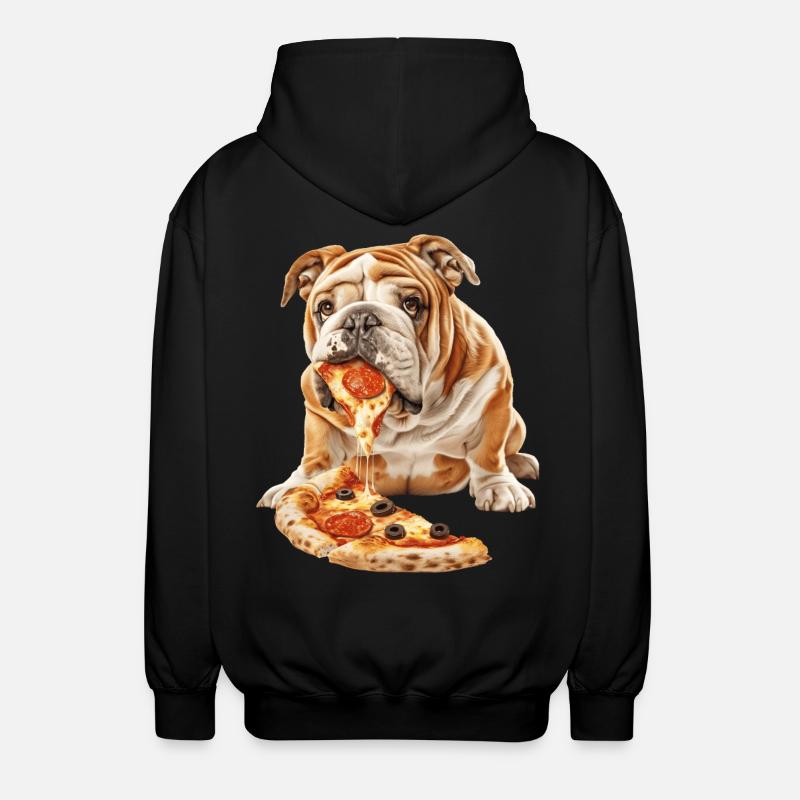 Bouledogue - Veste à capuche unisexe - noir