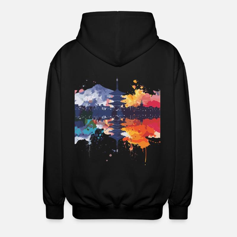Nagano - Veste à capuche unisexe - noir