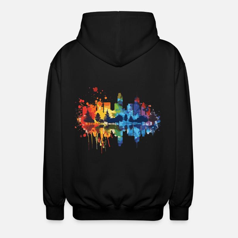Purmerend - Veste à capuche unisexe - noir