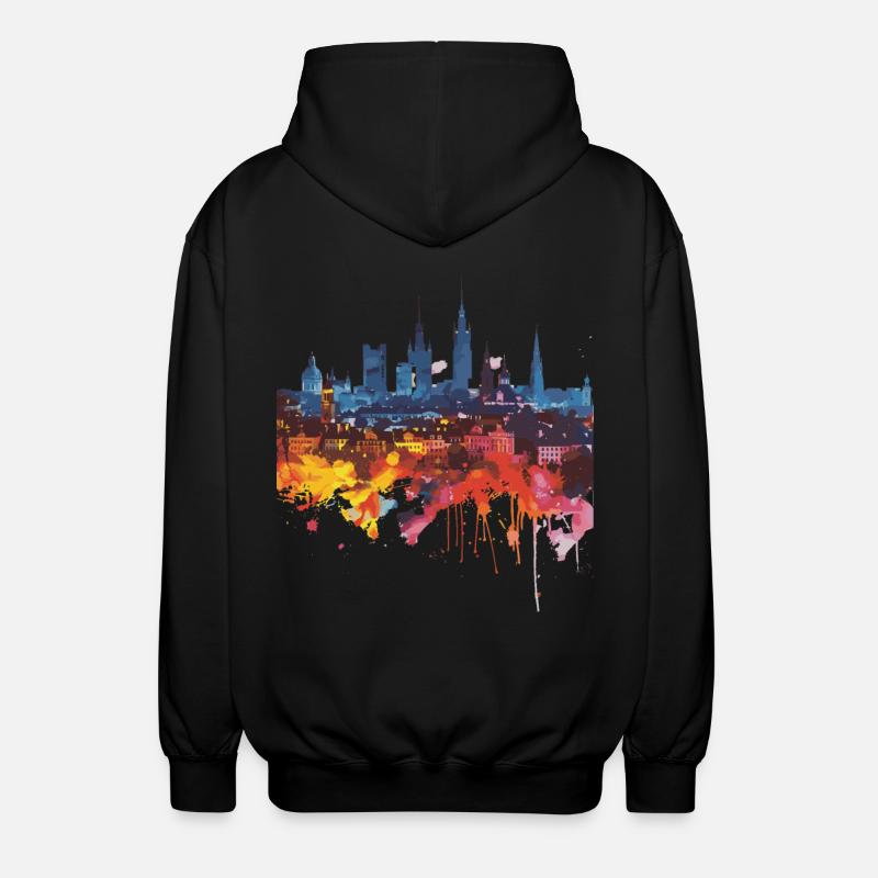 Rzeszów - Veste à capuche unisexe - noir