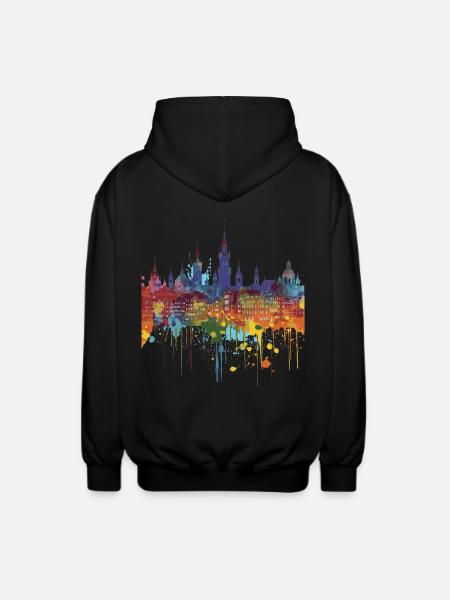 Stargard - Unisex Kapuzenjacke - Schwarz