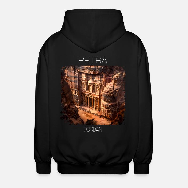 Petra - Unisex Kapuzenjacke - Schwarz