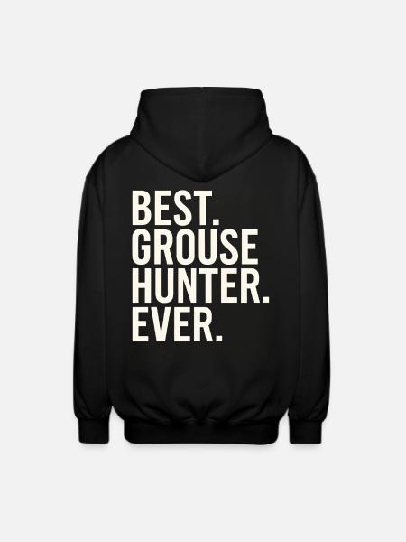 Auerhahn - Unisex Kapuzenjacke - Schwarz