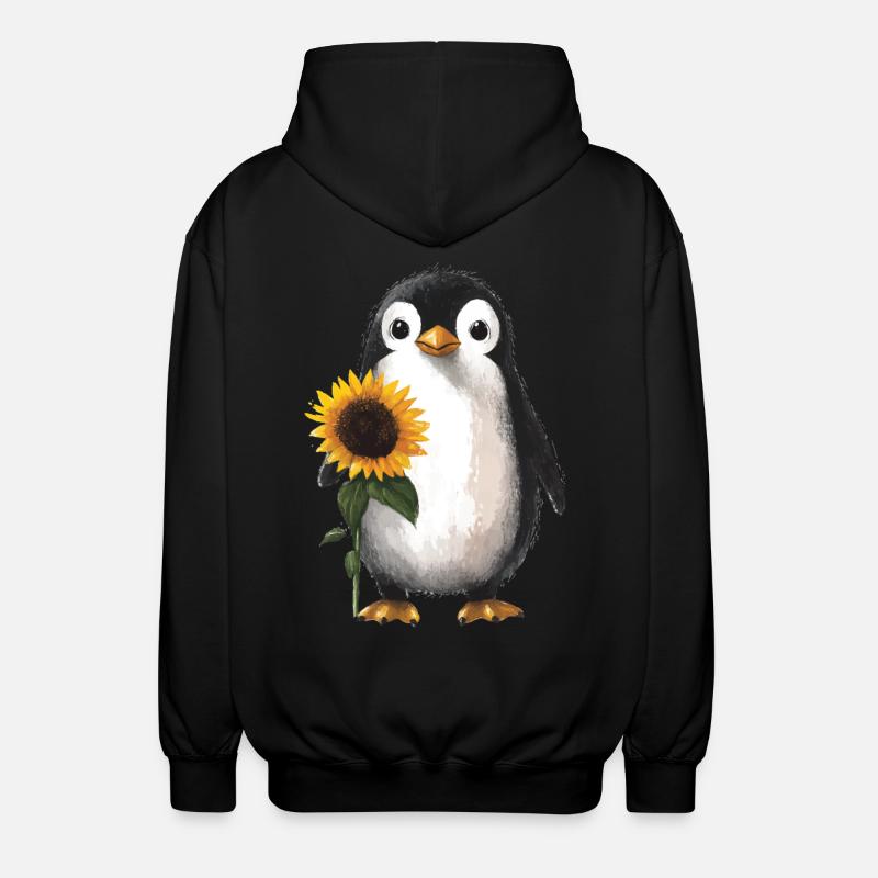 Tiger - Unisex Kapuzenjacke - Schwarz