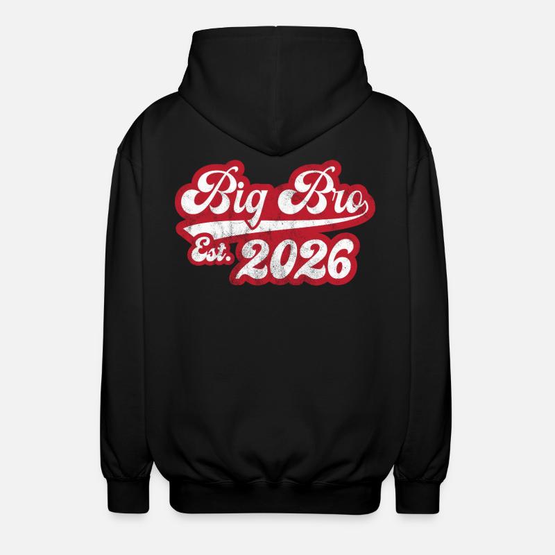 Großer Bro Est 2026 - Unisex Kapuzenjacke - Schwarz