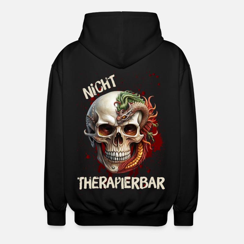 Non traitable - Veste à capuche unisexe - noir