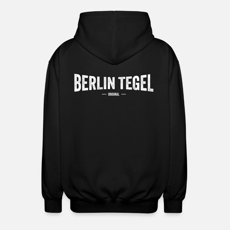 Berlin Tegel Original - Unisex Kapuzenjacke - Schwarz