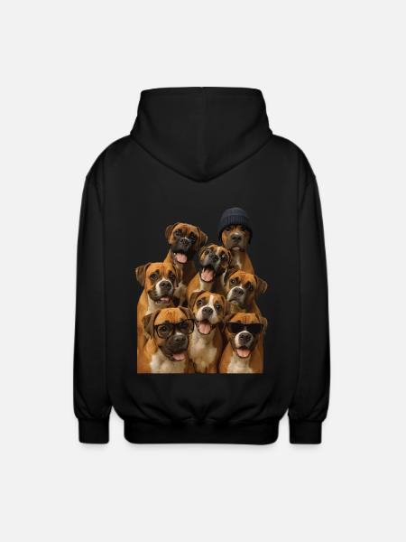 Boxer - Unisex Kapuzenjacke - Schwarz